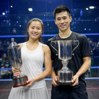 Chan Sin Yuk en Henry Leung kronen zich tot kampioenen van Hong Kong 2026