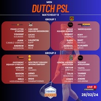 Heren Eredivisie ronde 8