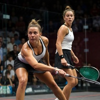 Zussen Gilis stranden in derde ronde op WK squash in Giza