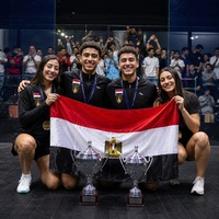 WSF World Junior Team Championships 2025: Egyptische dubbelslag